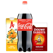 Frisdrank, sappen, koffie, thee