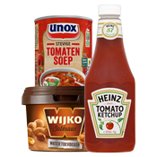 Soepen, conserven, sauzen, smaakmakers